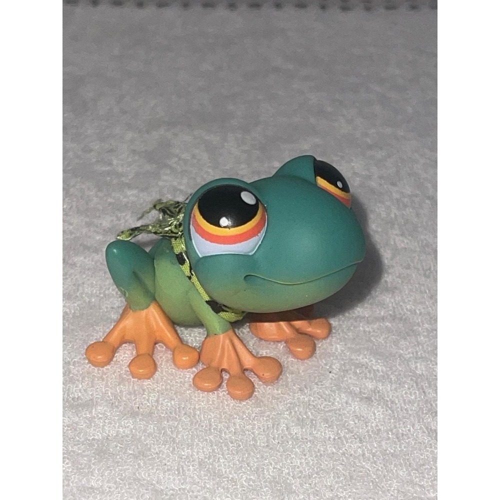 Littlest Pet Shop LPS Spring Theme Tube 264 Frog only‎